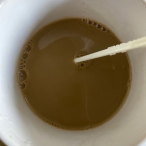 くつろぎのほうじ茶オレ